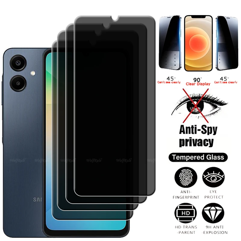 4 шт. защитное закаленное стекло для Samsung Galaxy A06