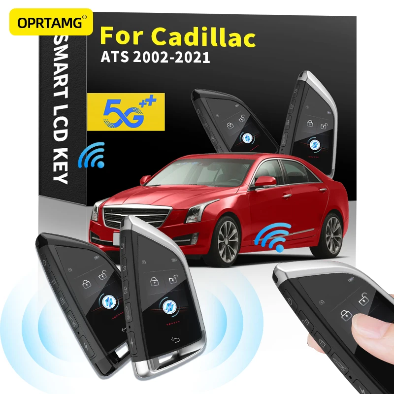 

Car Smart Remote Control Key LCD Display for Keyless Smart Key For Cadillac ATS 2000 2001 2002 2003-2018 2019 2020 2021 2022