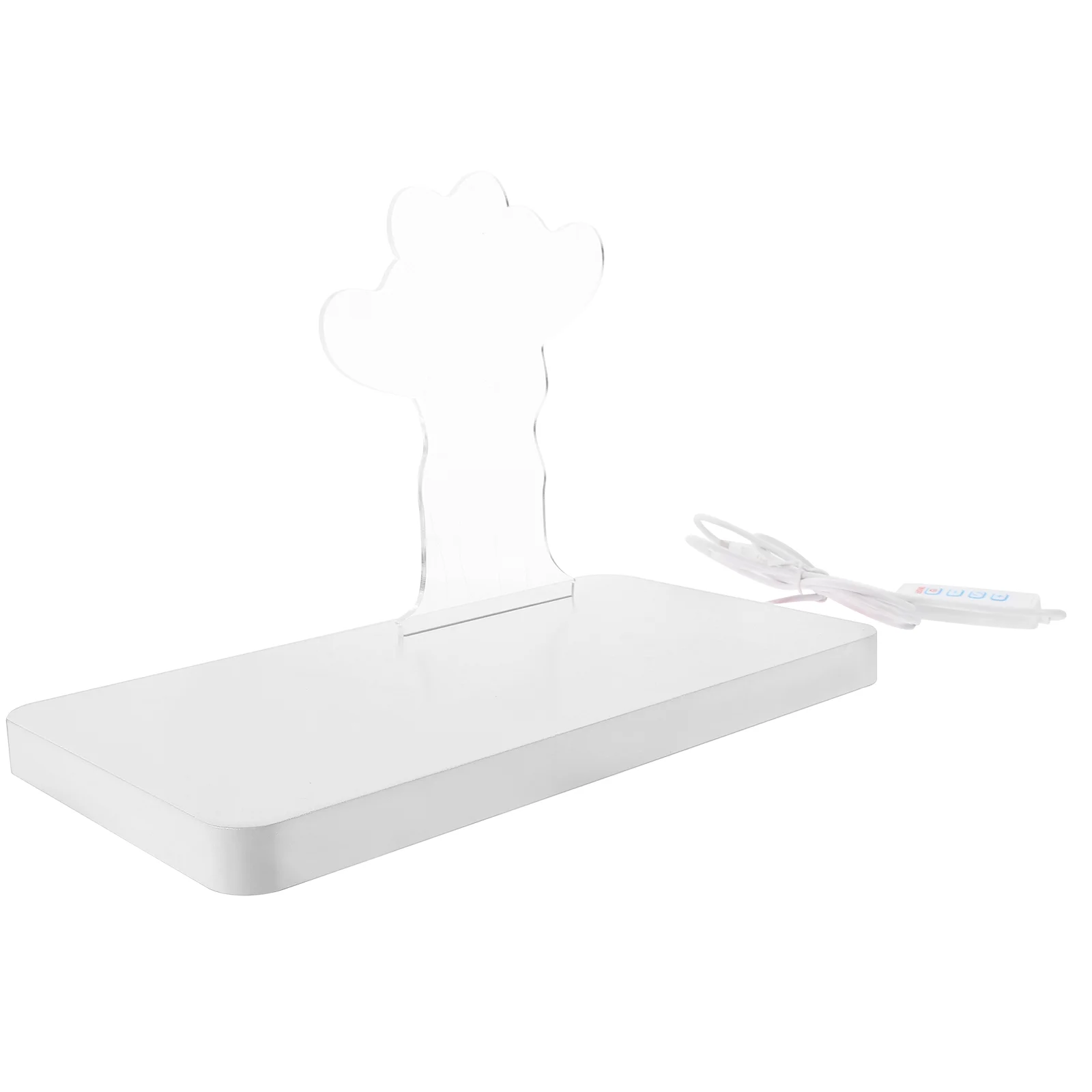 

Bedside USB Night Lamp Acrylic Heart Balloon Molding Tabletop Night Lamp