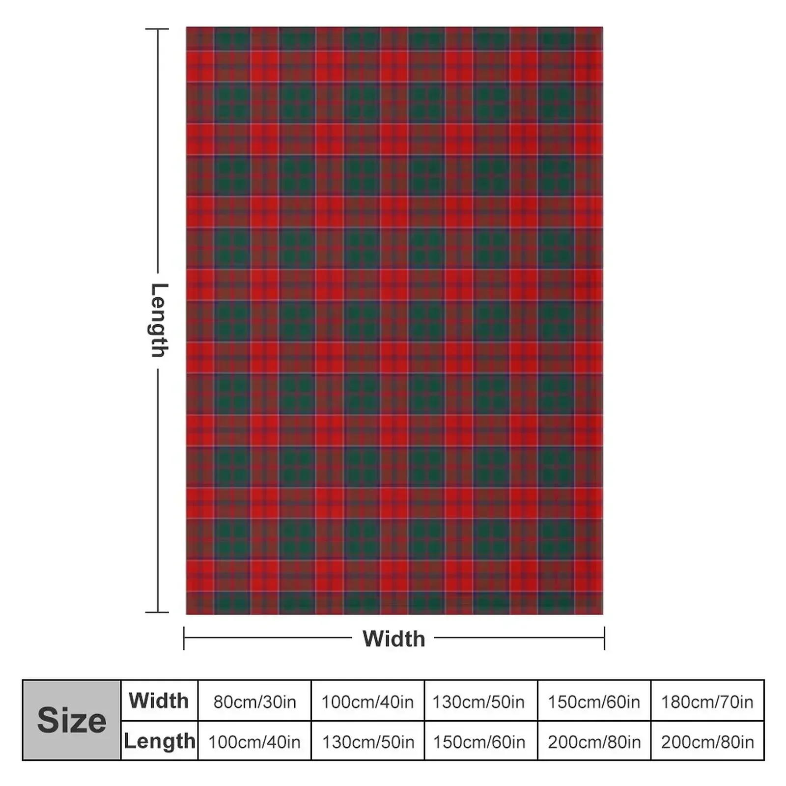 Одеяло Clan Grant Tartan для волос косплей аниме милые клетчатые одеяла