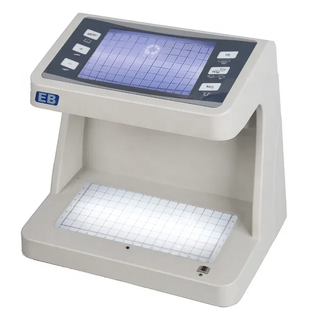 Фото #   l ForDC108L Многофункциональный прибор для проверки с УФ/МГ/ИК-детектором Надежный поддельный детектор денег Машина для обнаружения валюты №2