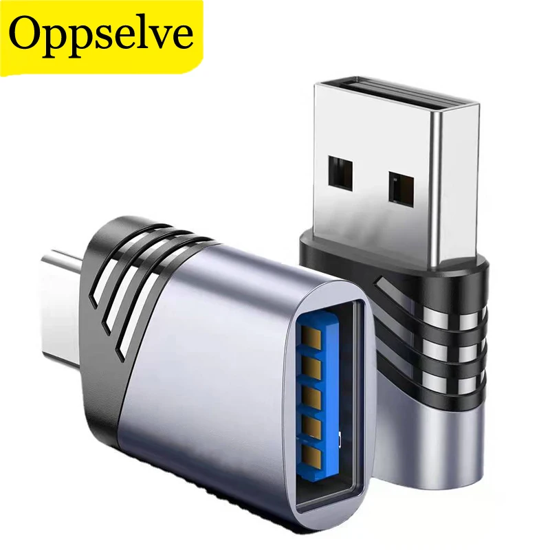 Adaptador USB 3,0 Micro USB tipo C OTG, Adaptador macho tipo C hembra para Macbook Pro, Xiaomi 12, 11, Samsung, Huawei, LG