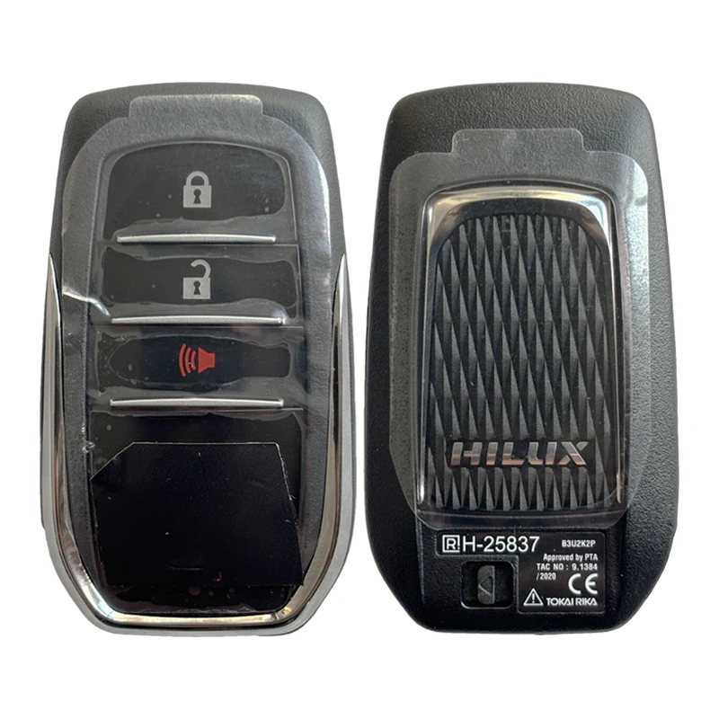 Умный дистанционный ключ HNKeys B3U2K2P 0182 для Toyota HILUX 2 + 1 кнопка 433 МГц чип 8A RF430F