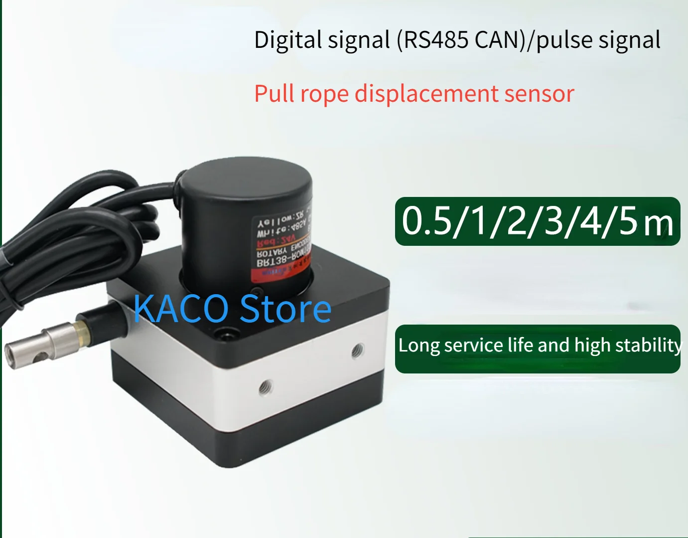 Датчик перемещения провода/Поворотный Магнитный угловой кодировщик линейка для