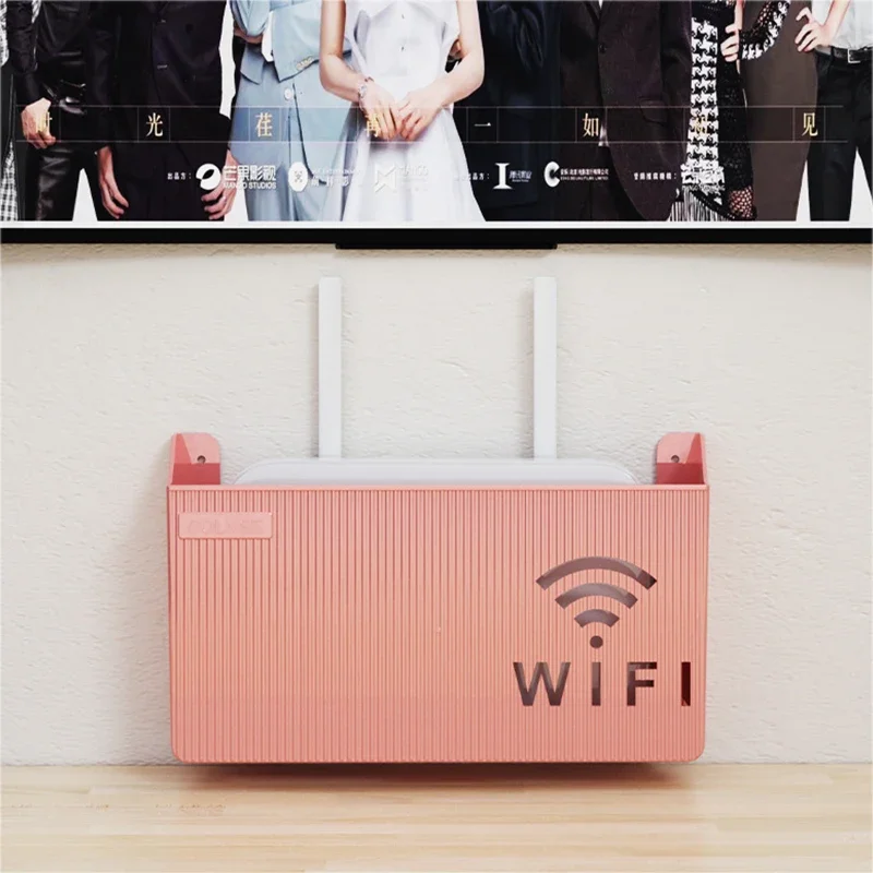 Настенный Беспроводной Wi-Fi роутер стойка полипропиленовый пластиковый сетевой