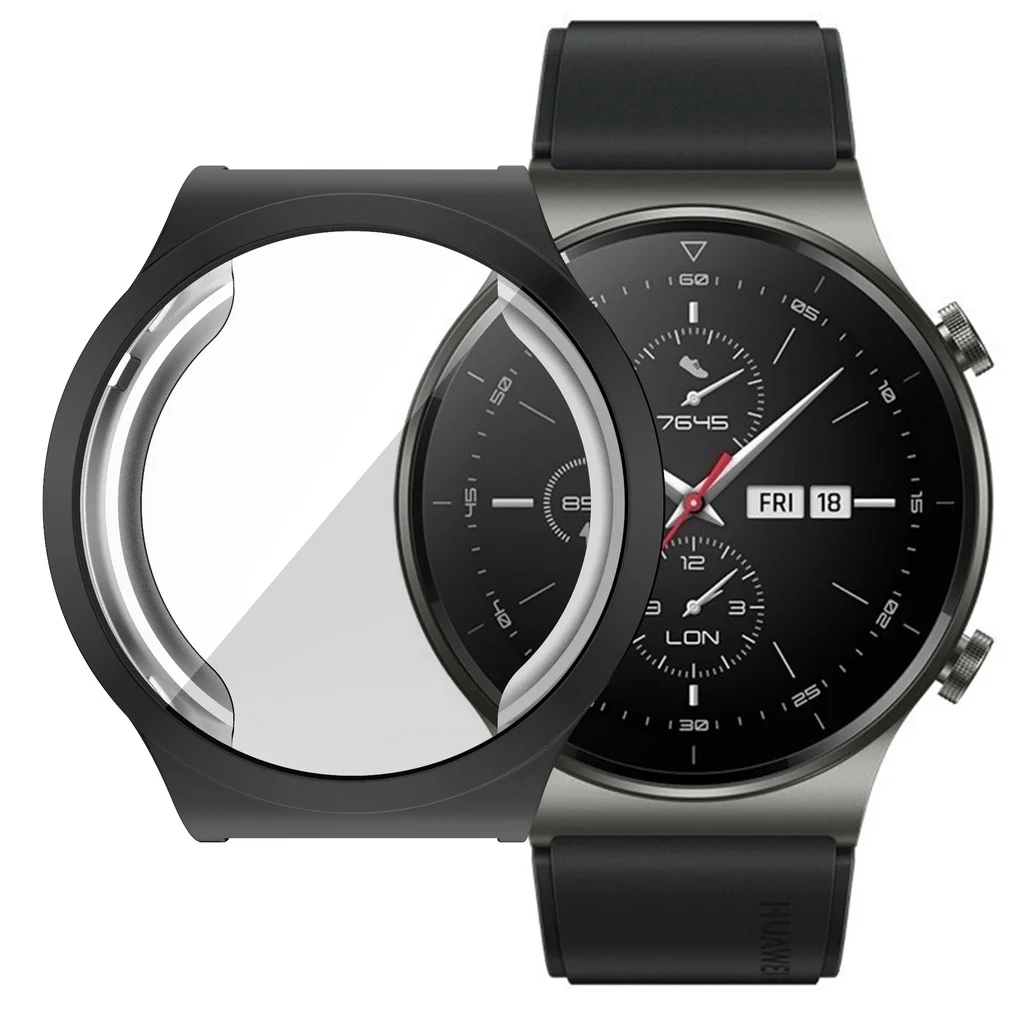 Силиконовый тонкий чехол из ТПУ для Huawei Watch GT2 Pro
