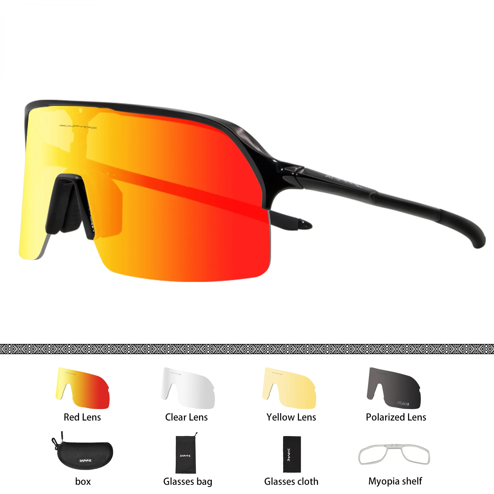 

Женские велосипедные очки для велоспорта, спортивные солнцезащитные очки для верховой езды, бега, рыбалки, велосипедные очки, солнцезащитн...