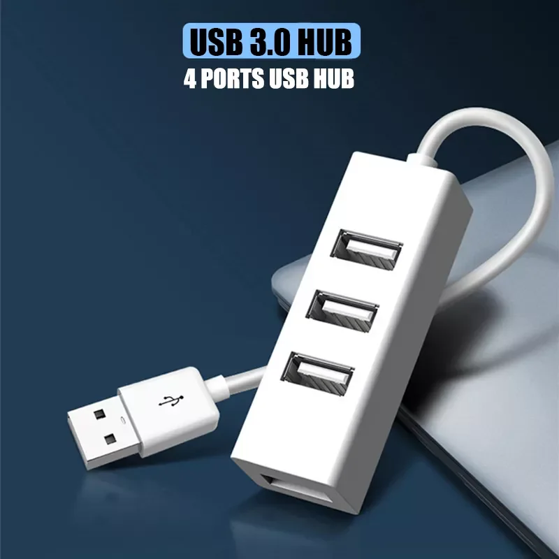 

2022 Trend USB Multi 2.0 Hub USB Splitter High Speed 4 Port All In One For PC Windows Macbook Computer Accessories