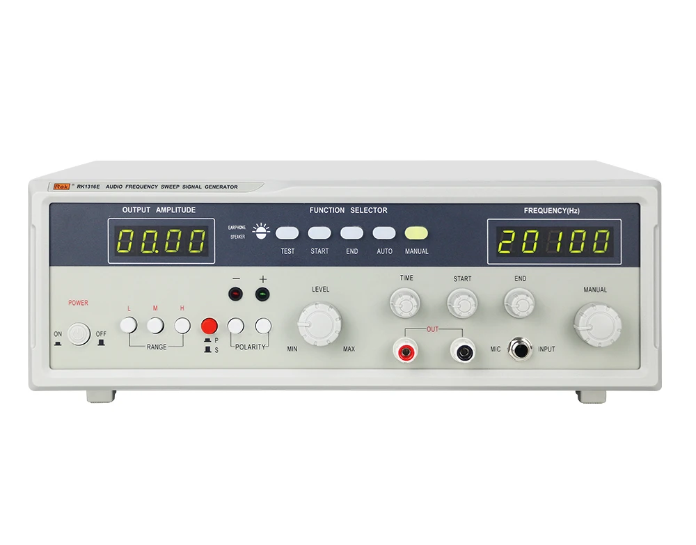 

Original Factory Supplier RK1316E Audio Signal Generator Voice Frequency Sine Wave Generator with express shipping