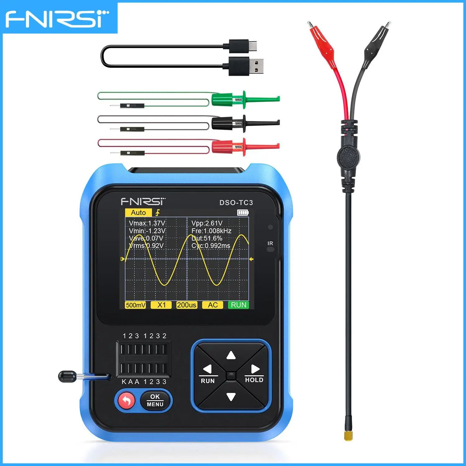 

FNIRSI DSOTC3 набор ремонтных инструментов