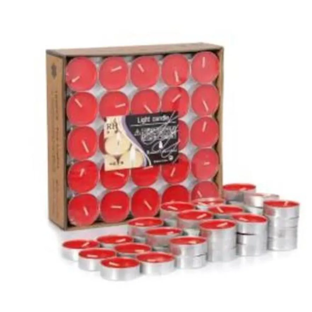 25 Pieces Tealight Candles Decorative Tea Light | Дом и сад