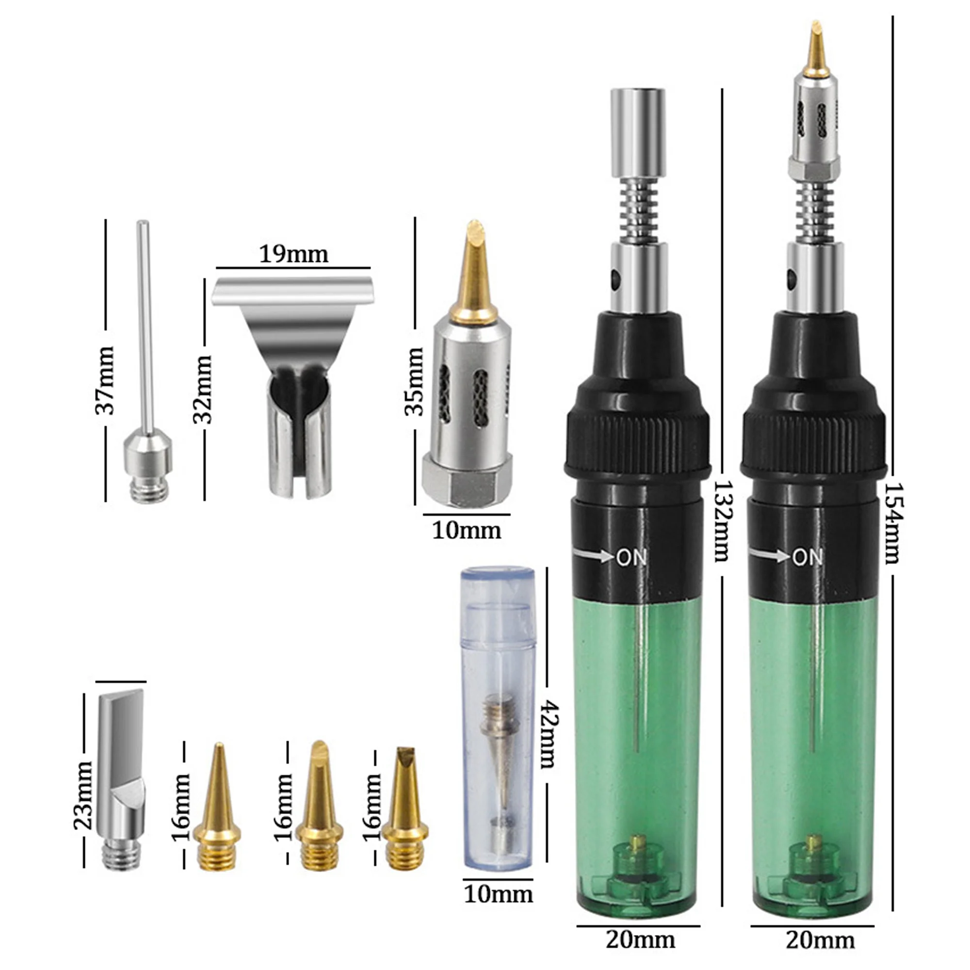 

3-in-1 gas solder pen Gas electric soldering iron