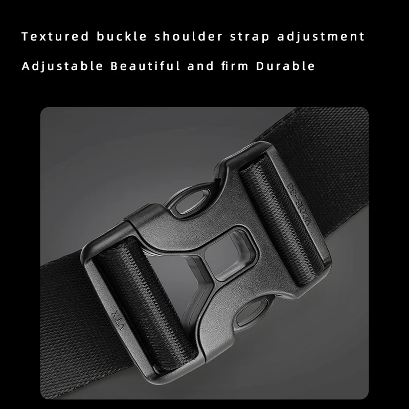 FENRUIEN Men's Waterproof USB Oxford Crossbody Bag Shoulder Sling Bag Multifunction Short Travel Messenger Chest Pack For Male