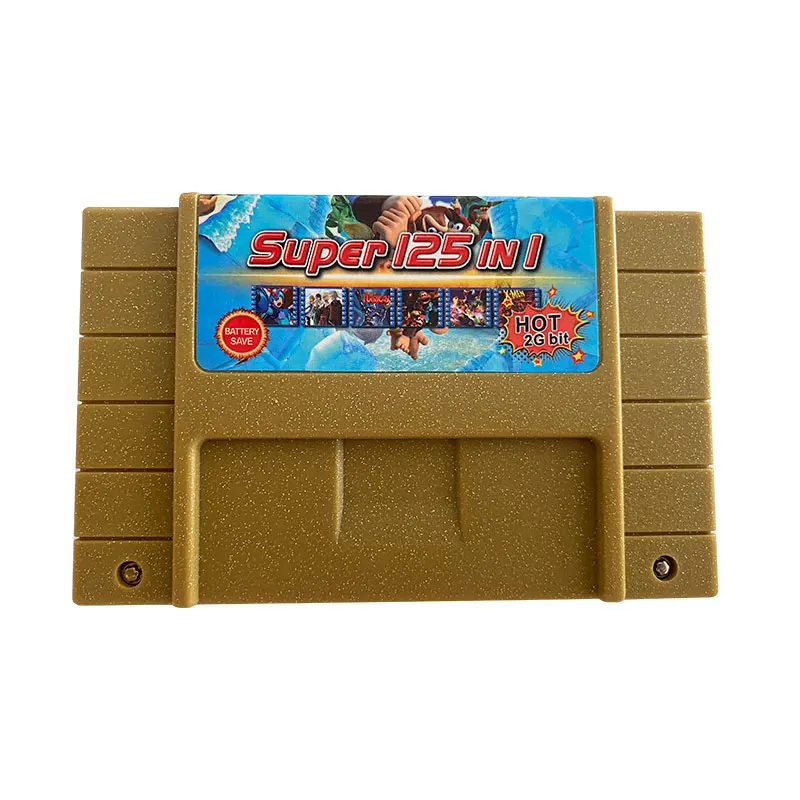 

Super 125 in 1 Retro 16-Bit Multi Games Cartridge for the SNES Game Console