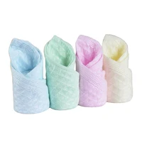 25cm bamboo fiber towel 4 color styles soft absorbent towel baby saliva towel childrens handkerchief towel wipe towel