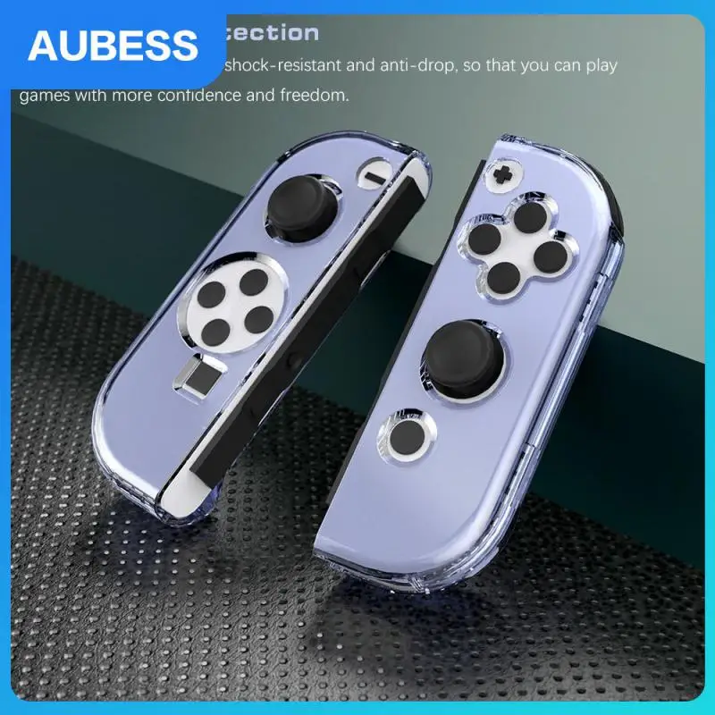

Easy Charging Wireless Controller Grey Gamepad Bare Metal Feel Handle Accessories Thin And Smooth Ultra Thin Case Full Surround