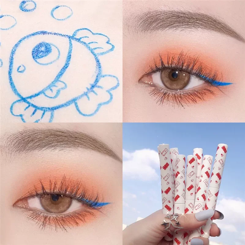 

9 Color Liquid Eyeliner Waterproof Matte Long Lasting No Blooming Eye Liner Quick Dry Eye Liner Pen Liquid Eyeliner Cosmetics