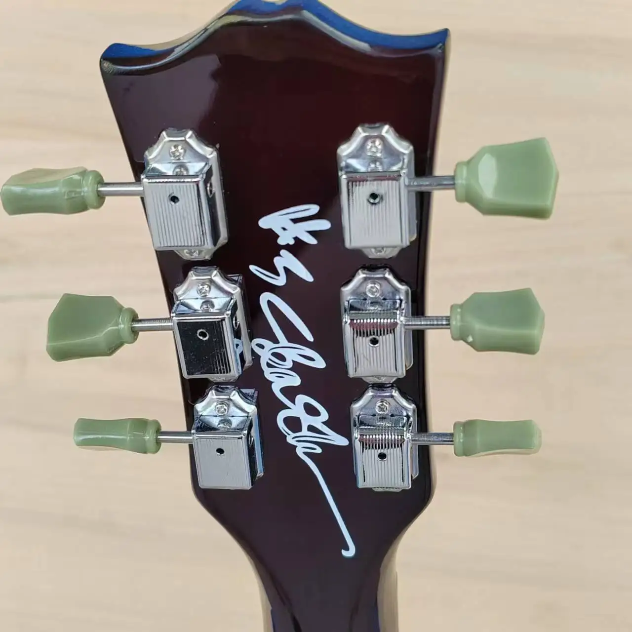 Электрогитара Slash Anaconda Burst Flame Maple Top зеленый темно-коричневый корпус из красного