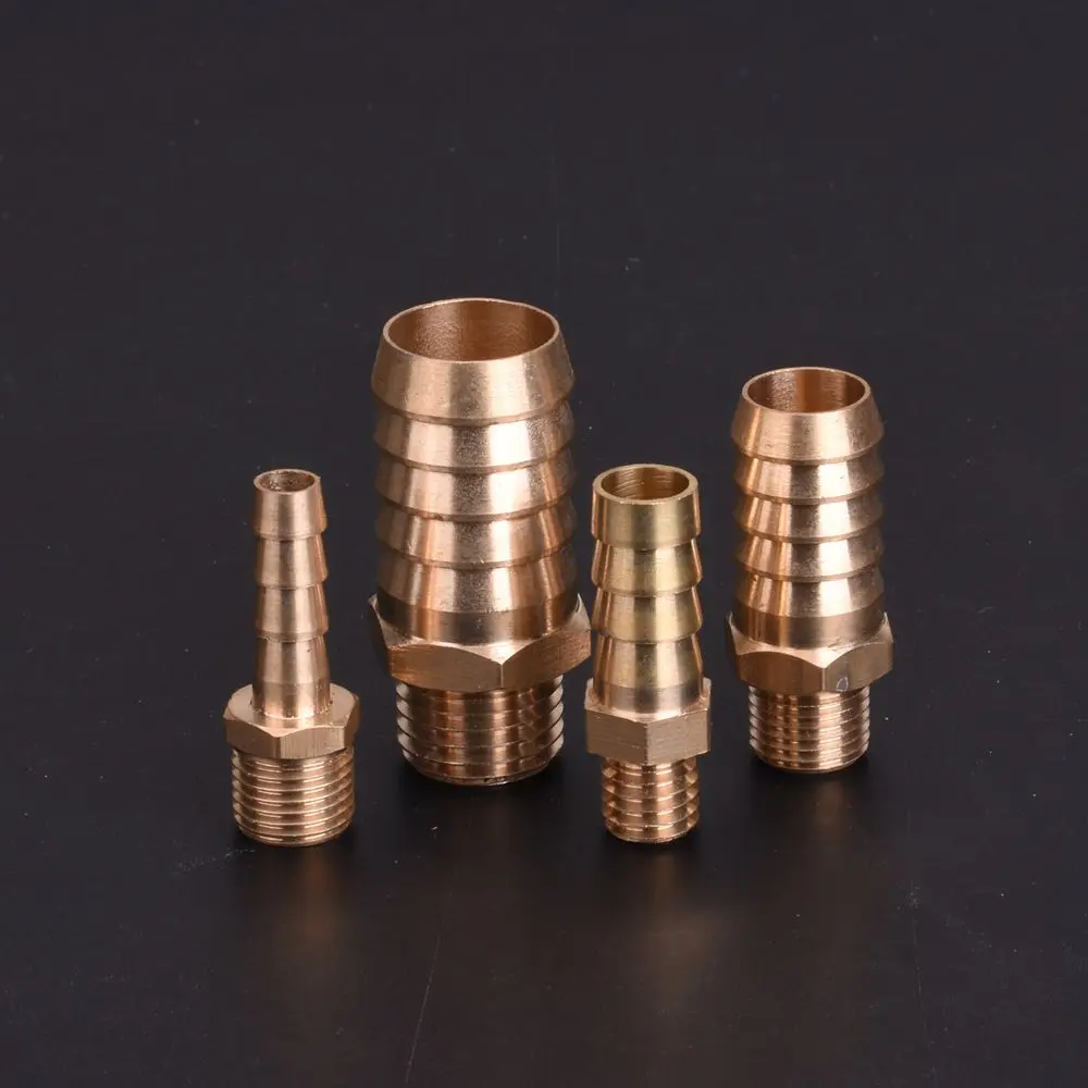 

Латунный фитинг для труб 6-16 мм с зазубристым хвостом M8-M14