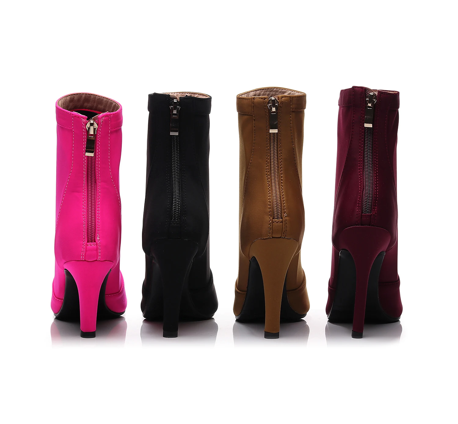 Jazz Elegant New Party Lady Sexy Stilettos High Boots Zapatillas Women Dance Heels Shoes Female for Latin Women's Sandals
