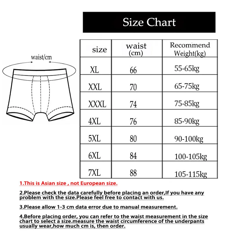 5pcs/Lot 7XL 100% Cotton Men's Underwear Men Briefs Male Briefs Underpants for Men Panties men underwear briefs Comfortable New