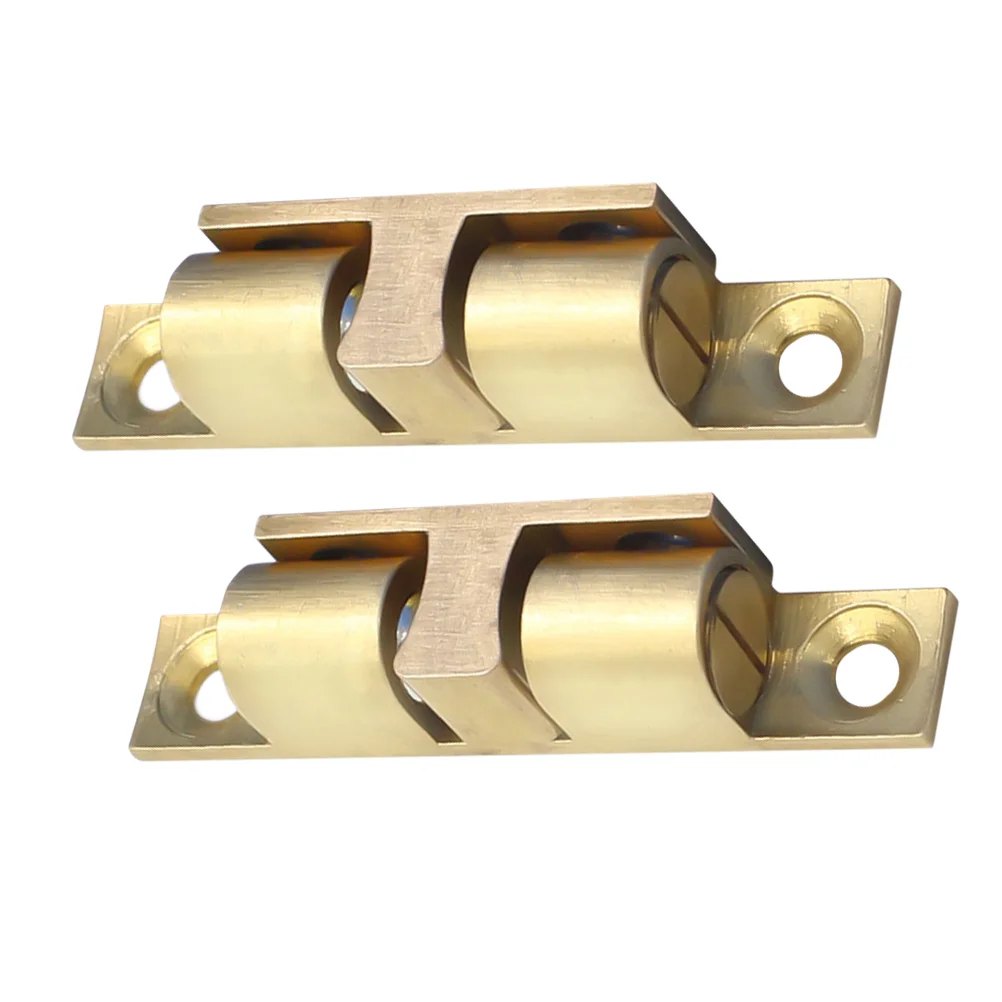 

2pcs Cabinet Door Catch Closet Tension 70mm Door Roller Catches