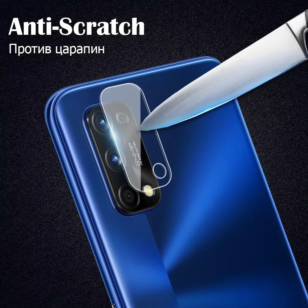 

Back Camera Lens For Realme 7i 7 5G 6 Pro 6i 6S 5 5S 5i 3 3i Protective Film Rear Screen Protector Clear Tempered Glass
