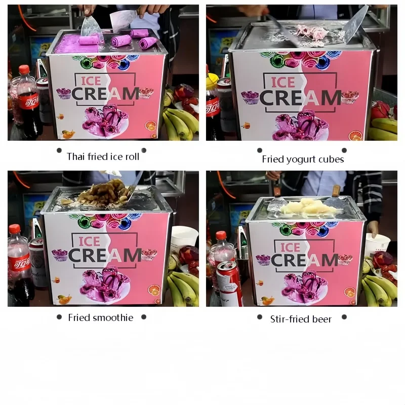 Портативная машина для мороженого с жидким азотом коммерческого использования