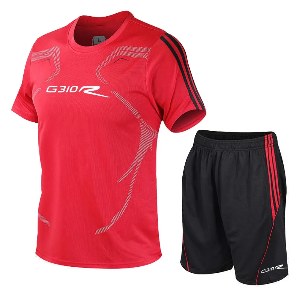 FOR BMW G310GS G310R G650GS G650X short sleeved men's T-shirt breathable loose fitting sportswear summer with logo