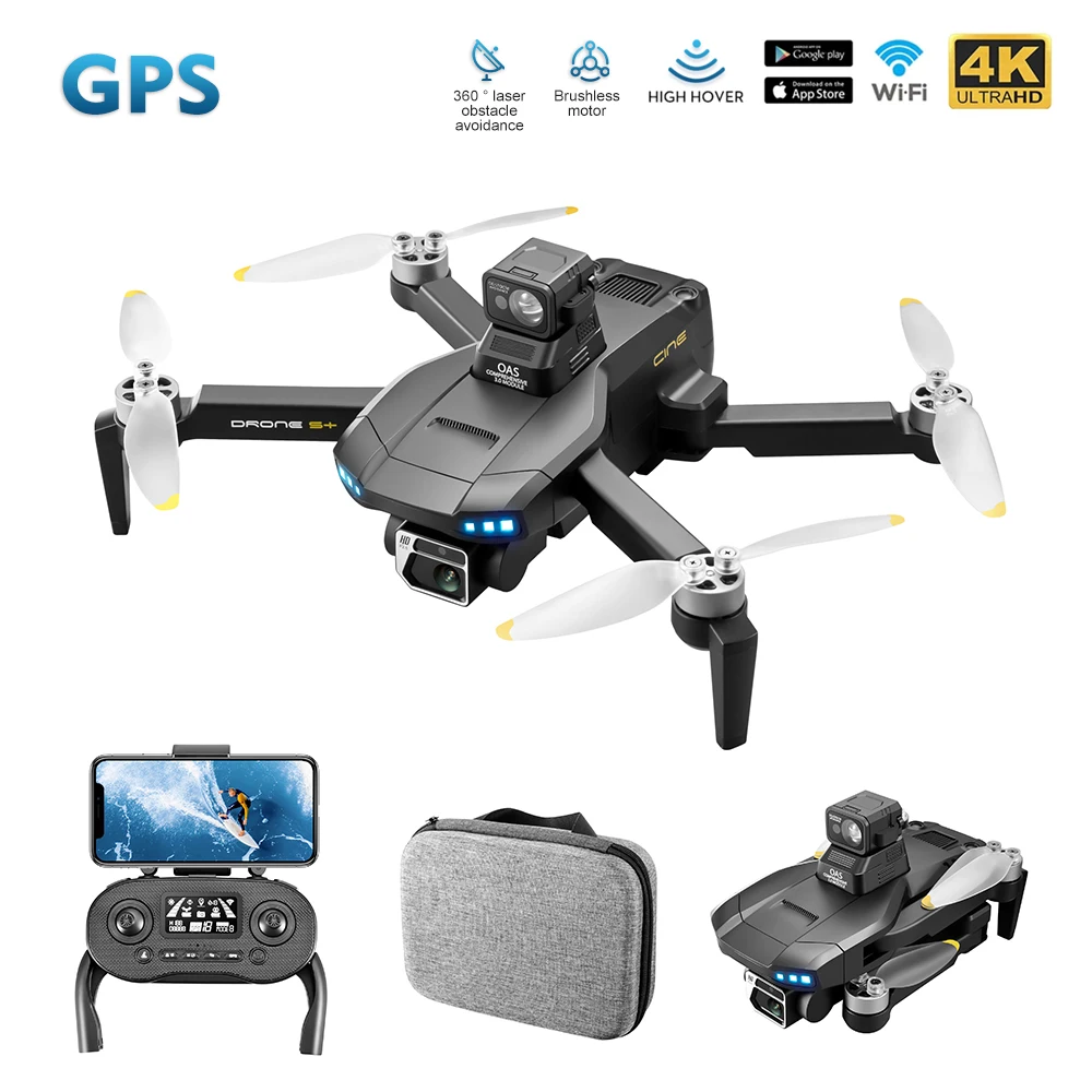 

2023 New GPS Drone 6K Professional With 5G Wifi FPV Foldable RC Quadcopter Brushless Motor Remote Control Distance 1200m