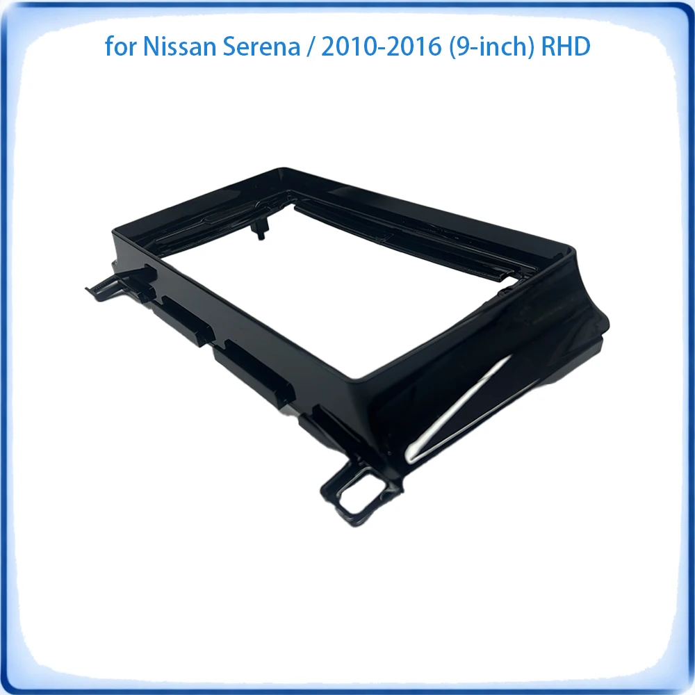 Фото Рамка для автомагнитолы Nissan Serena 2010-2016, 9 дюймов, для праворульных авто, с декодером Canbus и проводкой, аксессуары для авто, Plug & Play №3