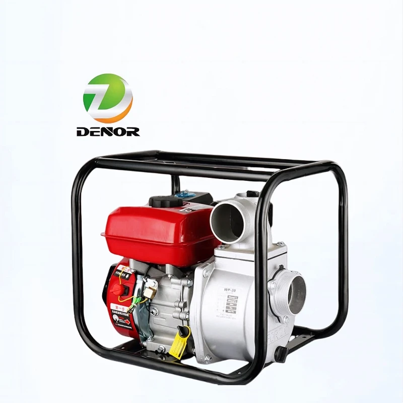 Бензиновый водяной насос для орошения Wp40 мощность 9 л.с. 4 дюйма