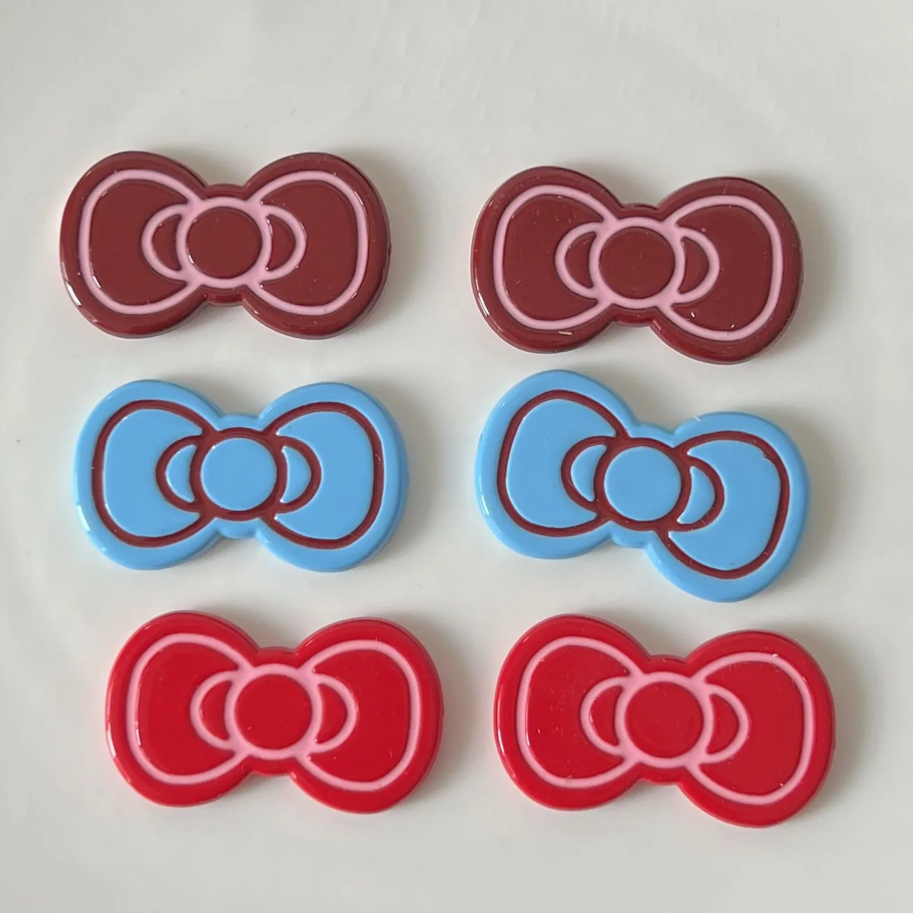 5 шт. новые аксессуары для банта с круглым краем капающие маслом материалы ручной