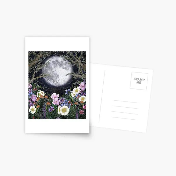 

Открытка с изображением полуночного в саду Ii, поздравительная открытка с фотографией, подарок, стильный ХУМ, декор для памяти, печатный альб...