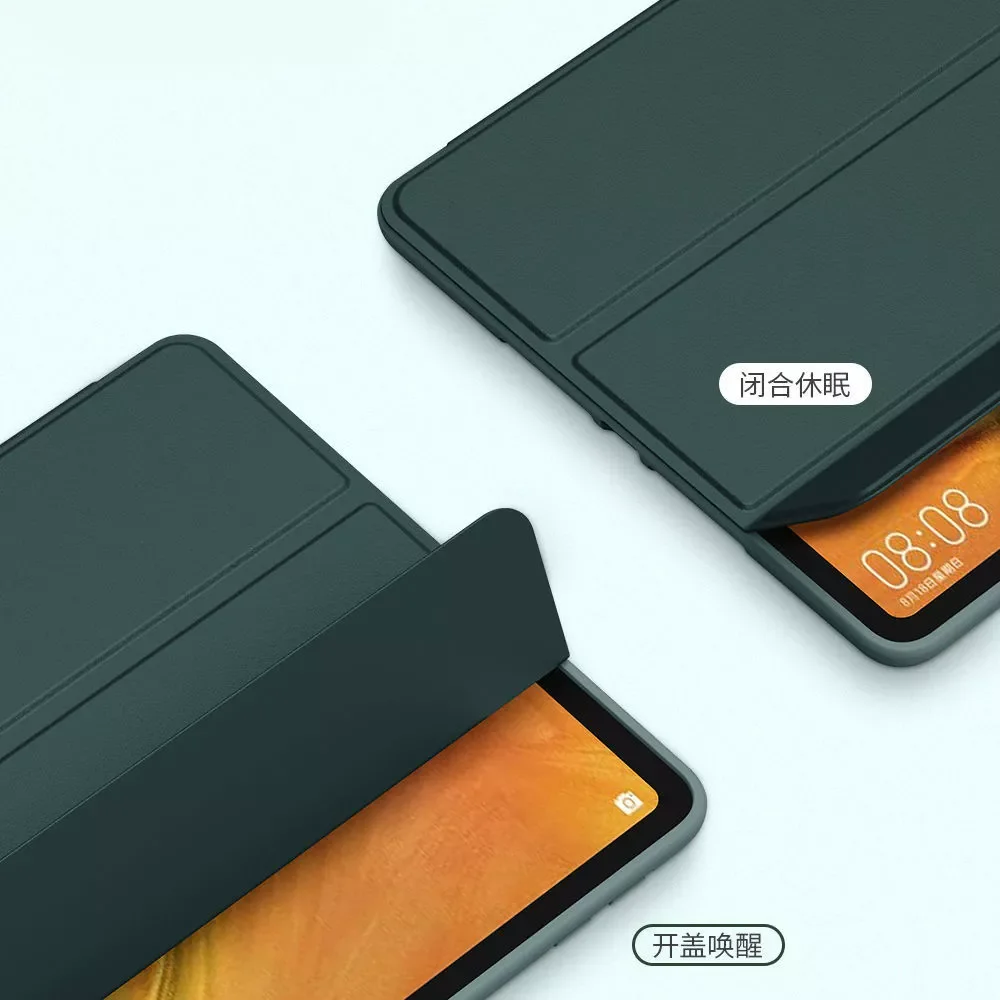 2022 Модный чехол для Samsung Galaxy Tab A8 10,5 "телефон X205 X207 Tab A7 10,4, кожаный смарт-чехол с функцией сна и пробуждения, подставка, однотонный чехол c