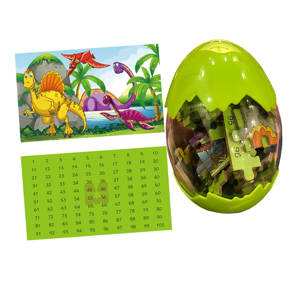 

60pcs of One Set Cartoon Animal Puzzles Educational Wooden Jigsaw for Kids (QMJ-6601)