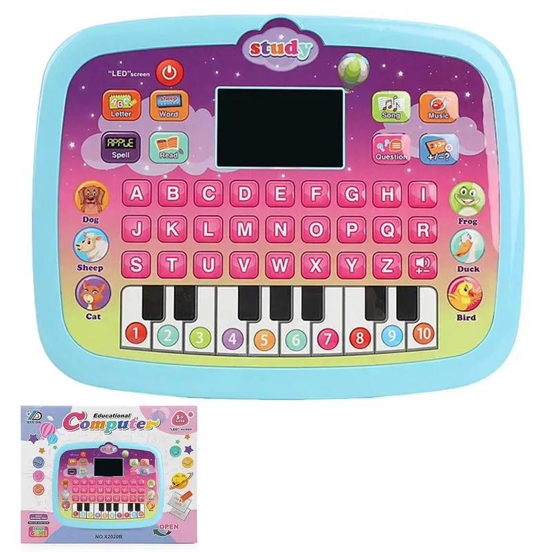 

Kid Pretend Play Laptop Kids Pretend To Play Laptop Preschool Learning Alphabet Learning With Lights Sounds And Music Idea