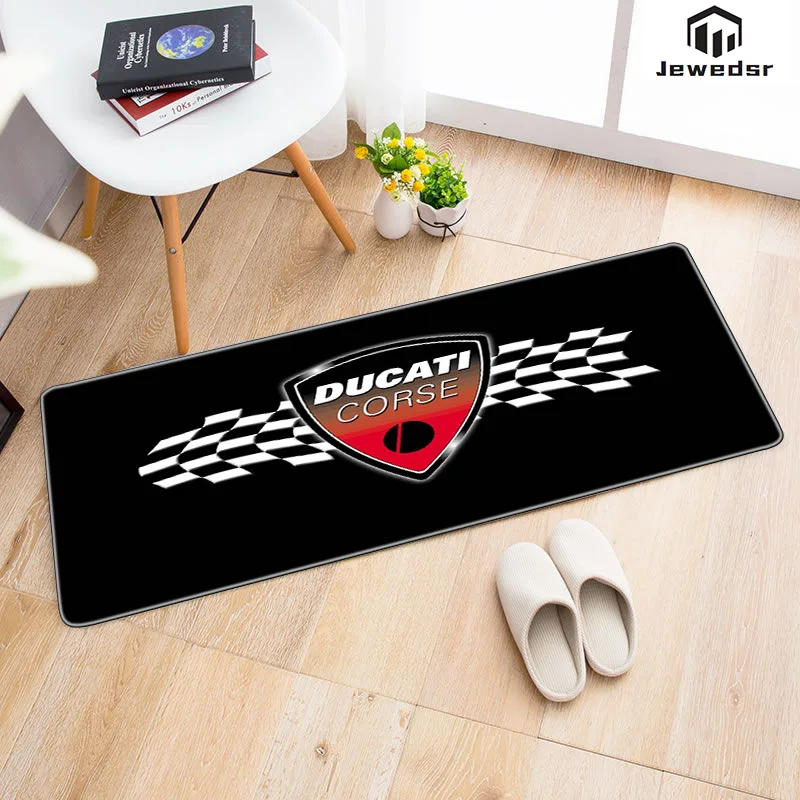 

Кухонный коврик Ducati с узором, нескользящий коврик, напольные коврики, коврик для ванной, коврики для спальни, пользовательский коврик для дв...