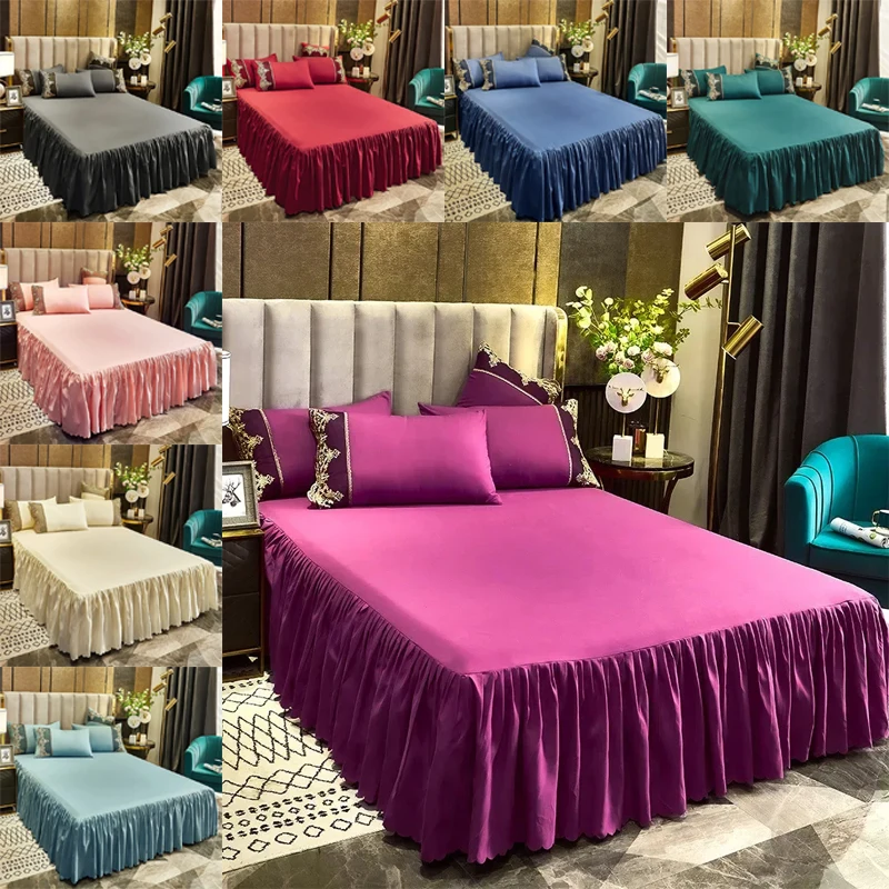 Женская Роскошная Свадебная натяжная простыня для четырех сезонов романтичная