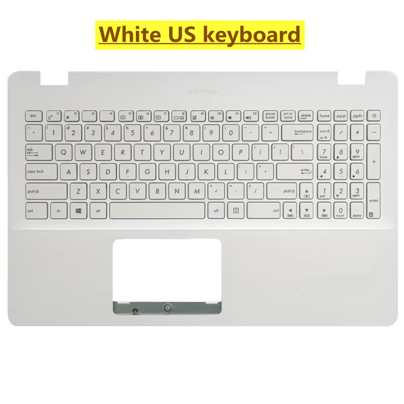 Новая Оригинальная клавиатура с корпусом для ноутбука Asus FL8000 A580U FL8000U F580U Q8550 Q8250 X542