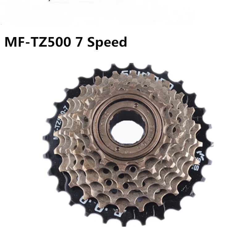 

for Shimano Bicycles Freewheel, MF-TZ500 / TZ21 7 Speed Cassette Freewheel 14-28T/34T for MTB Road Cycling Bike Update from TZ21