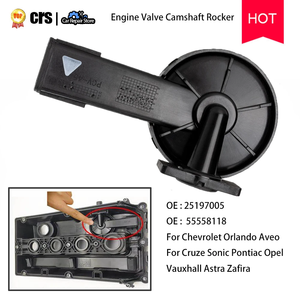 

25197005 55558118 10PCS Engine Valve Camshaft Rocker For Chevrolet Orlando Aveo Cruze Sonic Pontiac Opel Vauxhall Astra Zafira
