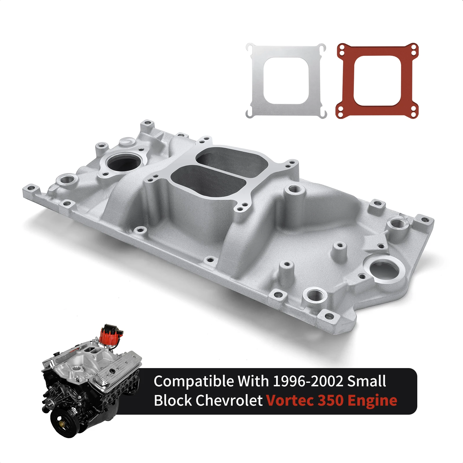 

Автомобильные аксессуары, подходит для впускного коллектора Chevrolet Vortec 350 SBC 1992-2002, Система впуска воздуха