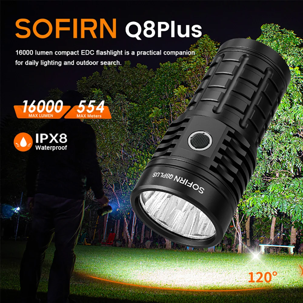 

Sofirn Q8 Plus фонарик XHP50B