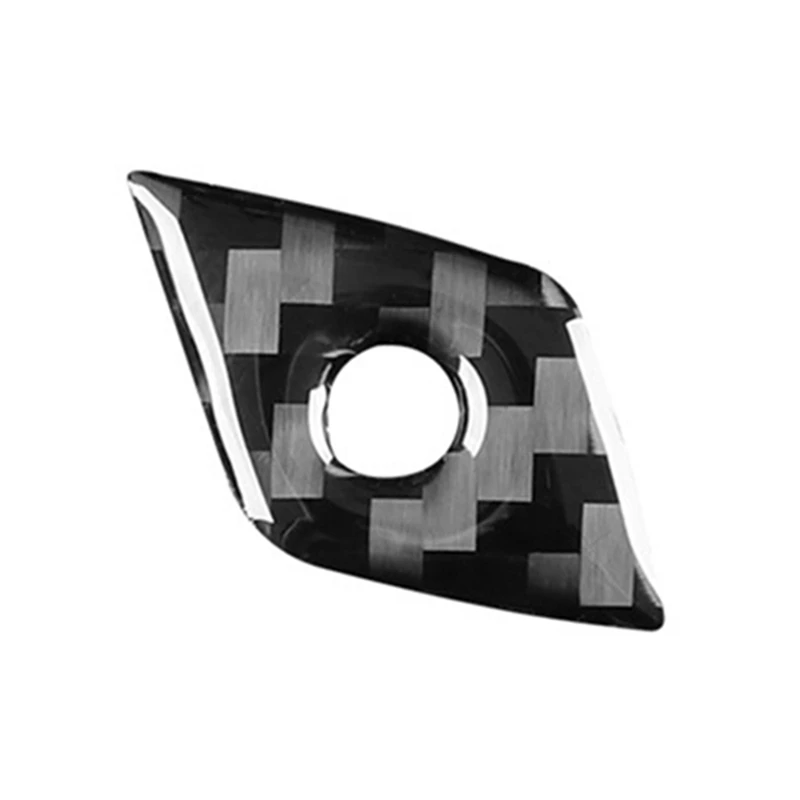 

Carbon Fiber Gear Shift Panel Trim Cover Sticker Interior Accessories for BMW- 5 Series G30 2018-2021