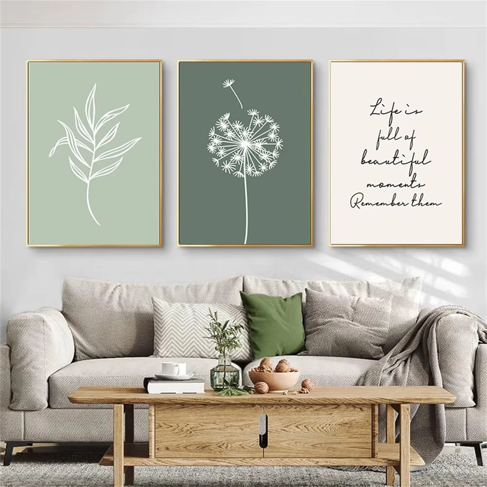 Растения-суккуленты кактус холст картина плакат зеленые листья искусство печать