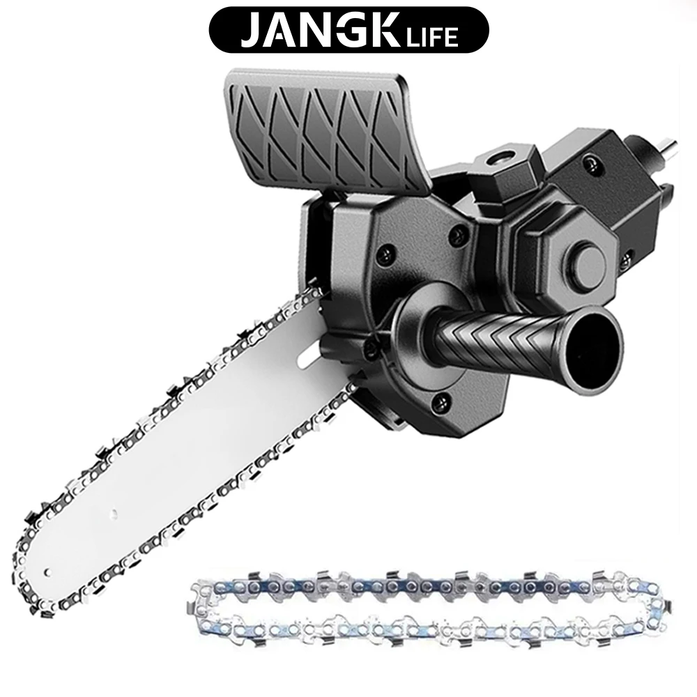 4/6 Inch Electric Drill Modified To Electric Chainsaw adapter Tool Portable Conversion Head Kits Woodworking Pruning