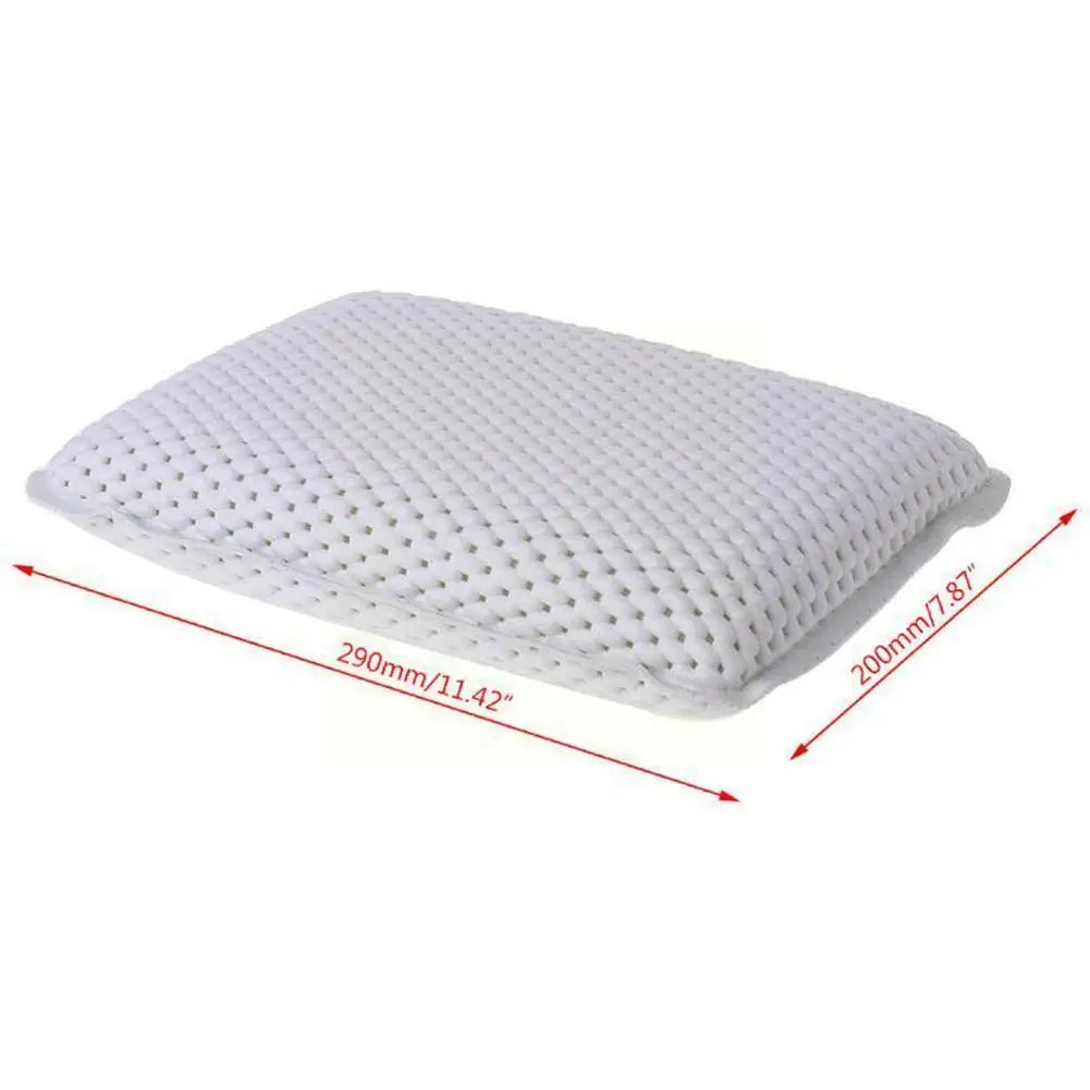 Bath Pillow PVC Bathtub Hotel Household Comfort Spa Spong Suction Cushion Bathroom Luxury Cups Cushioned Relaxing Soft A9V1 images - 6