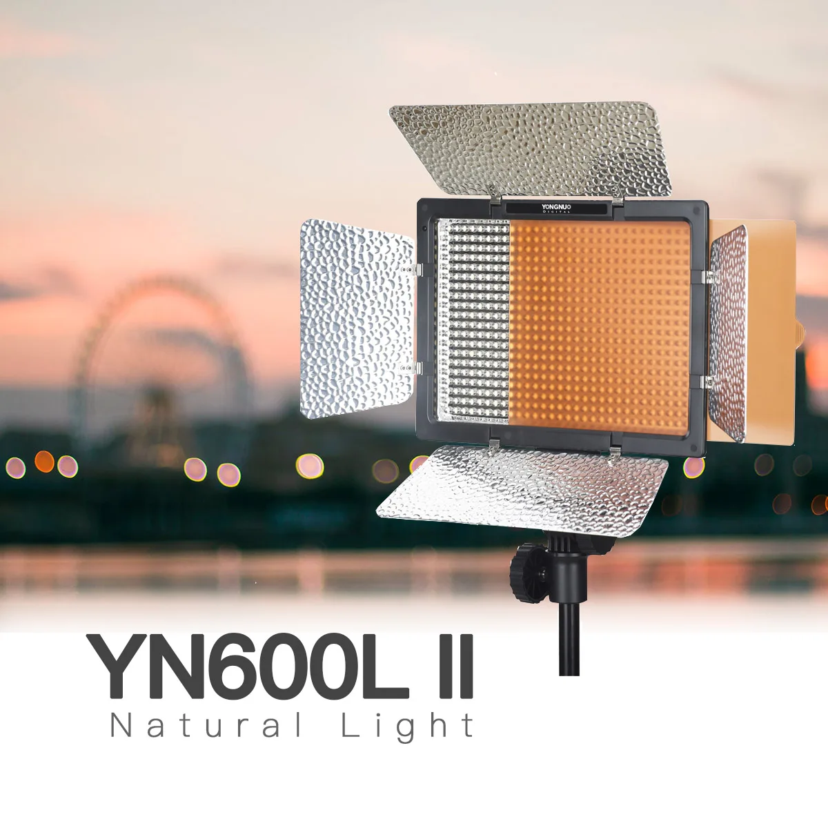 

YONGNUO YN600L II лампа для фотосъемки 3200-5600k Светодиодная лампа заполняющего света для видео для макияжа TikTok