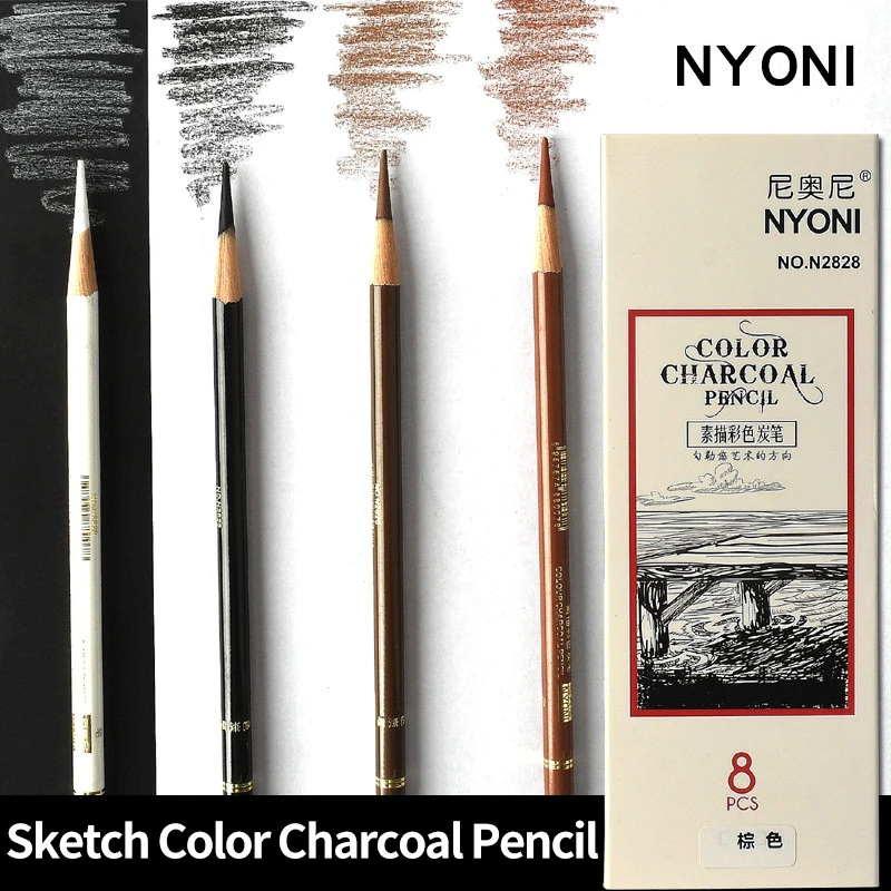 Professional Portrait Art Sketching Drawing Oily Pencil Coloring Art Supplies